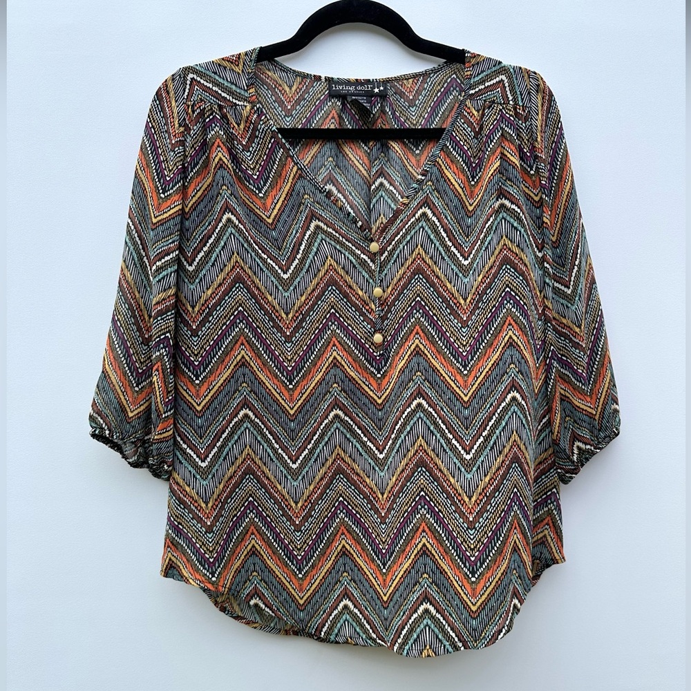 Living Doll Boho Chic Blouse
